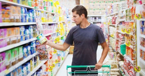 man in supermarket dating relationships